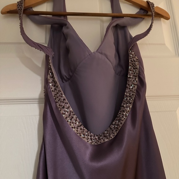 Papell Boutique Prom Dress | Vintage beaded evening gown (size 4) - Picture 6 of 6